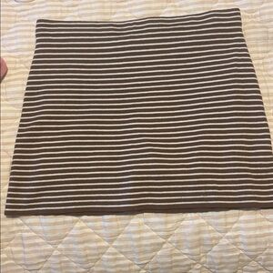 NWT Isalis Ortiz mini skirt/skort in light brown! Size L! Adorable!